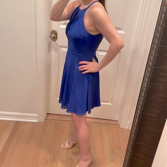 3for$15 Halter neck blue dress - Picture 5 of 9